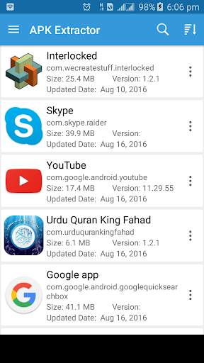 APK Extractor and Backup Apps screenshot 1