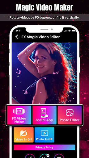 FX Magic Video Editor screenshot 1