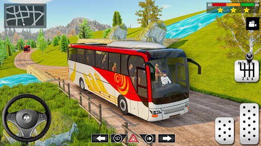Real City Bus Parking Games 3D screenshot 2