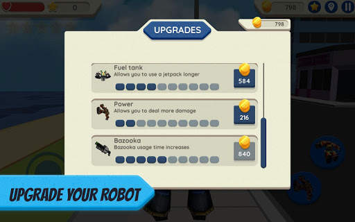 Robot Hero: City Simulator 3D screenshot 6