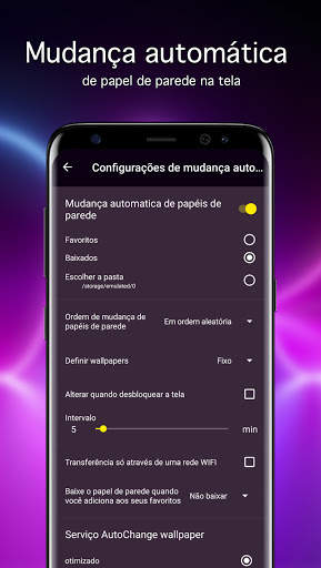 Papéis de parede de neón 4K screenshot 4