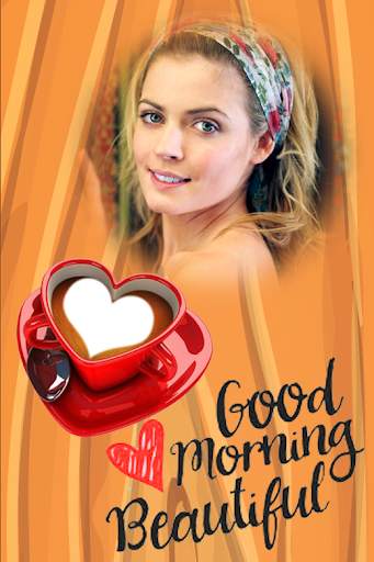 Good morning photo frames. screenshot 1