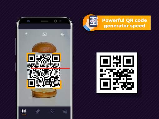 QR code reader & Barcode scanner app screenshot 1