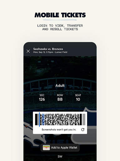 Seattle Seahawks Mobile screenshot 11
