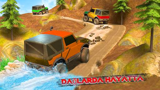Offroad Jeep Sürüş ve Yarış Du screenshot 2