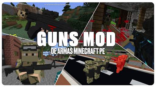 Guns Mod de Armas Minecraft PE screenshot 1