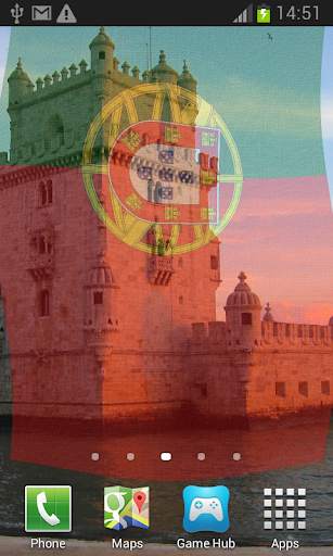 Portugal Flag Live Wallpaper screenshot 7