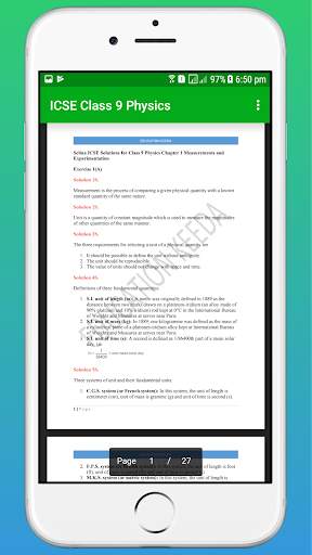 Selina ICSE Solutions for Class 9 Physics OFFLINE screenshot 3