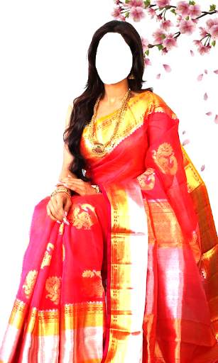 Women Pattu Saree Photo Maker screenshot 12