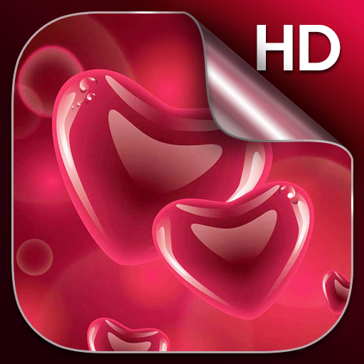 Hearts Live Wallpaper HD icon