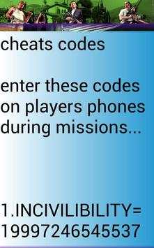 Codes of Gta 5 (unofficial) screenshot 3