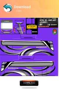 Livery Bus Handoyo HD screenshot 4