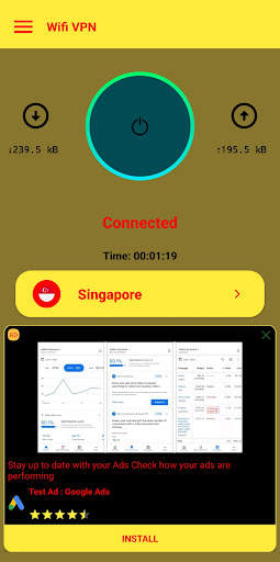 Wifi VPN - Unlock All Website screenshot 1