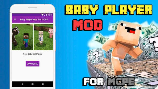 Baby Player Mod pour MCPE. screenshot 3