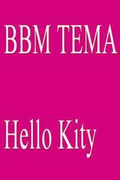 Theme HelLo Kity for BBM MOD screenshot 1