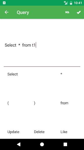 SQLite Explorer screenshot 4