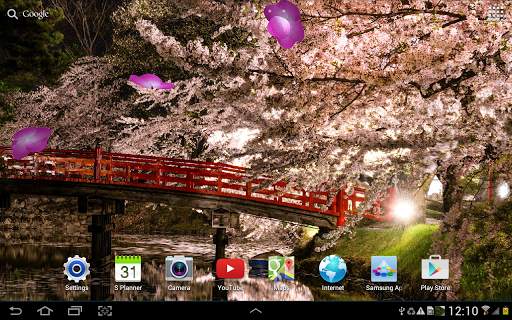 Sakura Garden Live Wallpaper screenshot 9