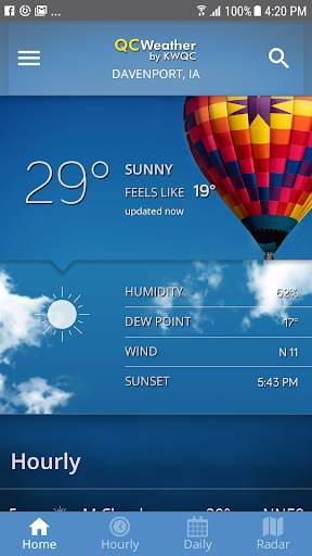 QCWeather - KWQC-TV6 screenshot 1