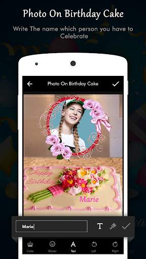 Photo On Birthday Cake screenshot 2