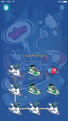 KeepLock Theme Hip-hop screenshot 2