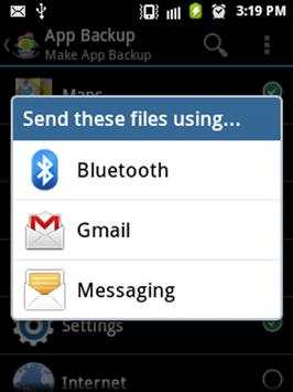 Application Share & Backup screenshot 3