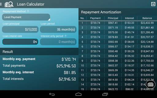 Loan Calculator screenshot 7
