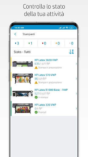 HP PrintOS for PSP screenshot 2