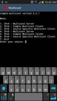 Simple Multicast screenshot 1