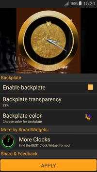 Luxury Clock Gold 3 تصوير الشاشة