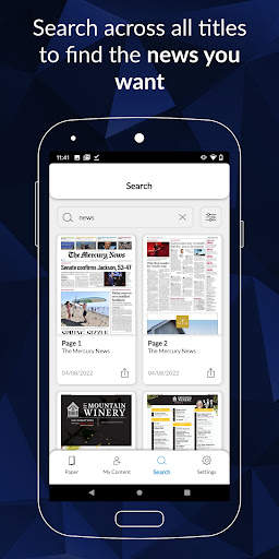 The Mercury News e-Edition screenshot 4