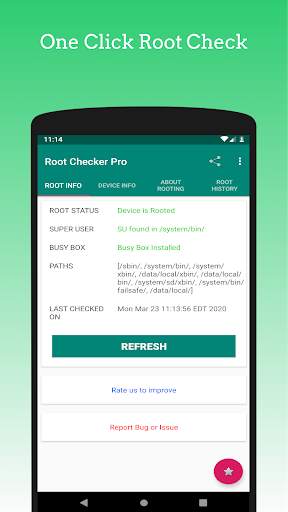 Root Checker screenshot 1