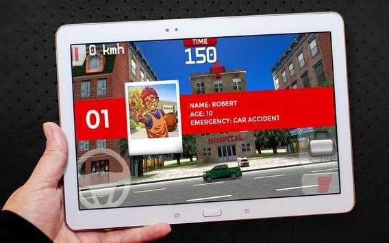 Emergency Ambulance Driving 3D screenshot 4