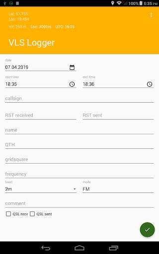VLS Logger 8 تصوير الشاشة