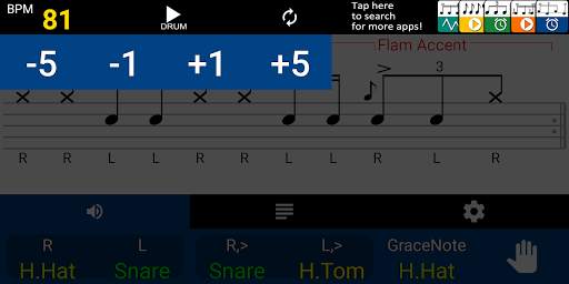 Drum Rudiment Player screenshot 5