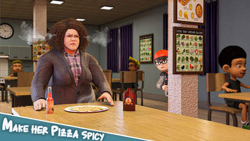 Scare Scary Bad Teacher 3D - Spooky & Scary Games screenshot 1
