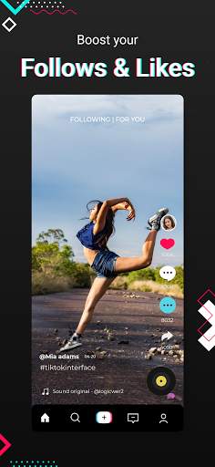 TikTok Boost TikFans Free Followers & Likes screenshot 1