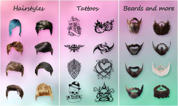 Man Hairstyle Photo Editor screenshot 2
