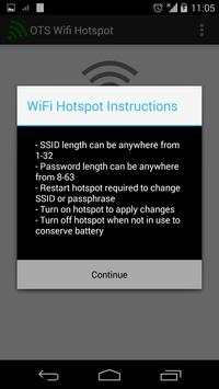 OTS WiFi Hotspot Tether screenshot 4