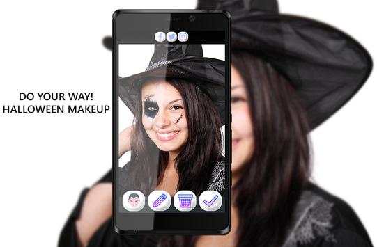 Scary halloween makeup ideas 2018 - Photo Editor screenshot 1