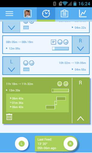 Breastfeed App screenshot 2