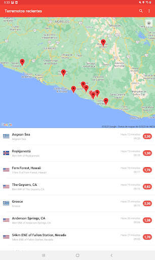 Mis Alertas de Terremotos screenshot 9