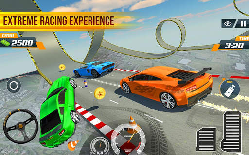 Speed Car Stunts 2018: Extreme Tracks Racing Games screenshot 7
