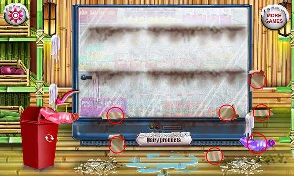 Supermarket Panda Family Shopping Game screenshot 3