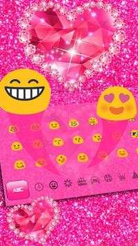 Sparkling Love Keyboard screenshot 3