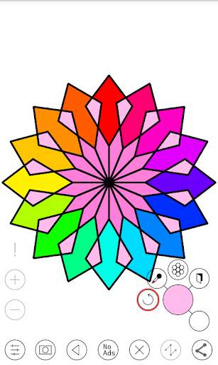 Line Art - Circular Vector Drawing App screenshot 3