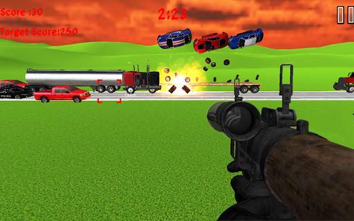 Rocket Launcher Traffic Shooter screenshot 8