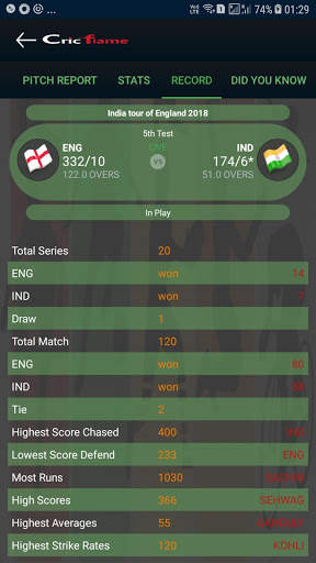 Cricflame  Cricket Live Line screenshot 15