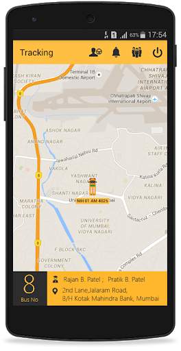 School bus track screenshot 3