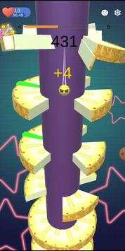 Pineapple Helix Crush - Tower Helix Jump screenshot 3
