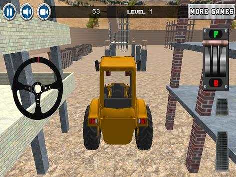 Construction Car Parking 3D screenshot 1